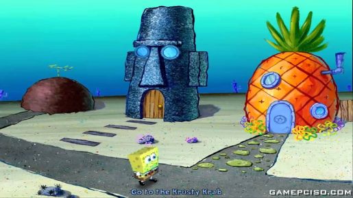 spongebob squarepants movie pc iso zone
